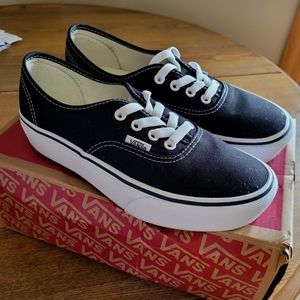 Authentic Platform Womens Vans